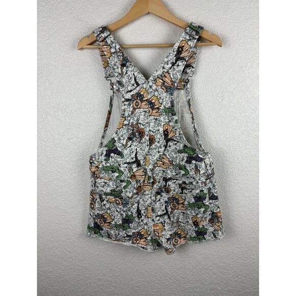 Marvel Her Universe Girls Overalls Size Large Iron Man Hulk Captain America - Picture 6 of 9